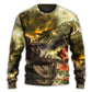 Viking Warrior Lightning Style – Sweater - Ugly Christmas Sweater