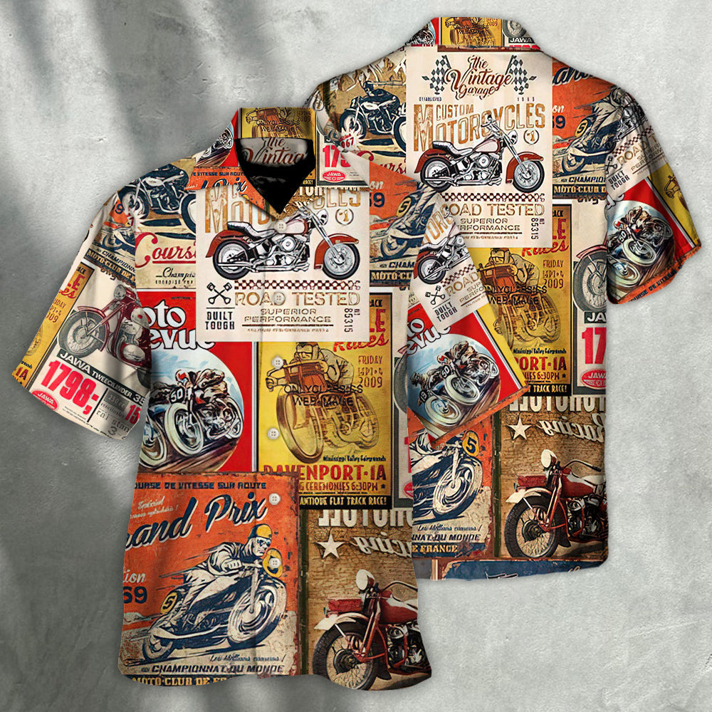 Motorcycle Drop A Gear If You Can Still Hear Your Fears - Hawaiian Shirt