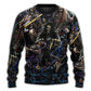 Cool Dark Skull Guitar Style – Sweater - Ugly Christmas Sweater