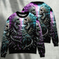 Flaming Skull Bold Art Style – Sweater - Ugly Christmas Sweater