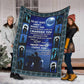 Family To My Wife Couple Flannel Blanket For Soft Bed Couch And Home Comfort