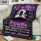 Family To My Wife Lover Flannel Blanket For Bed Sofa And Reading Nook Decor