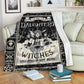 Witch We Are The Daughters Flannel Blanket For Soft Bed Couch And Home Comfort