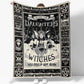 Witch We Are The Daughters Flannel Blanket For Cozy Bedroom And Sofa Decor