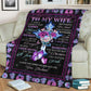 God To My Wife I Knew Flannel Blanket For Living Room And Bedroom Styling