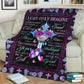 Christian Faith Inspiration Flannel Blanket For Soft Bed Couch And Home Comfort