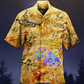 Trumpet Music Vintage Life Peaceful Style - Hawaiian Shirt
