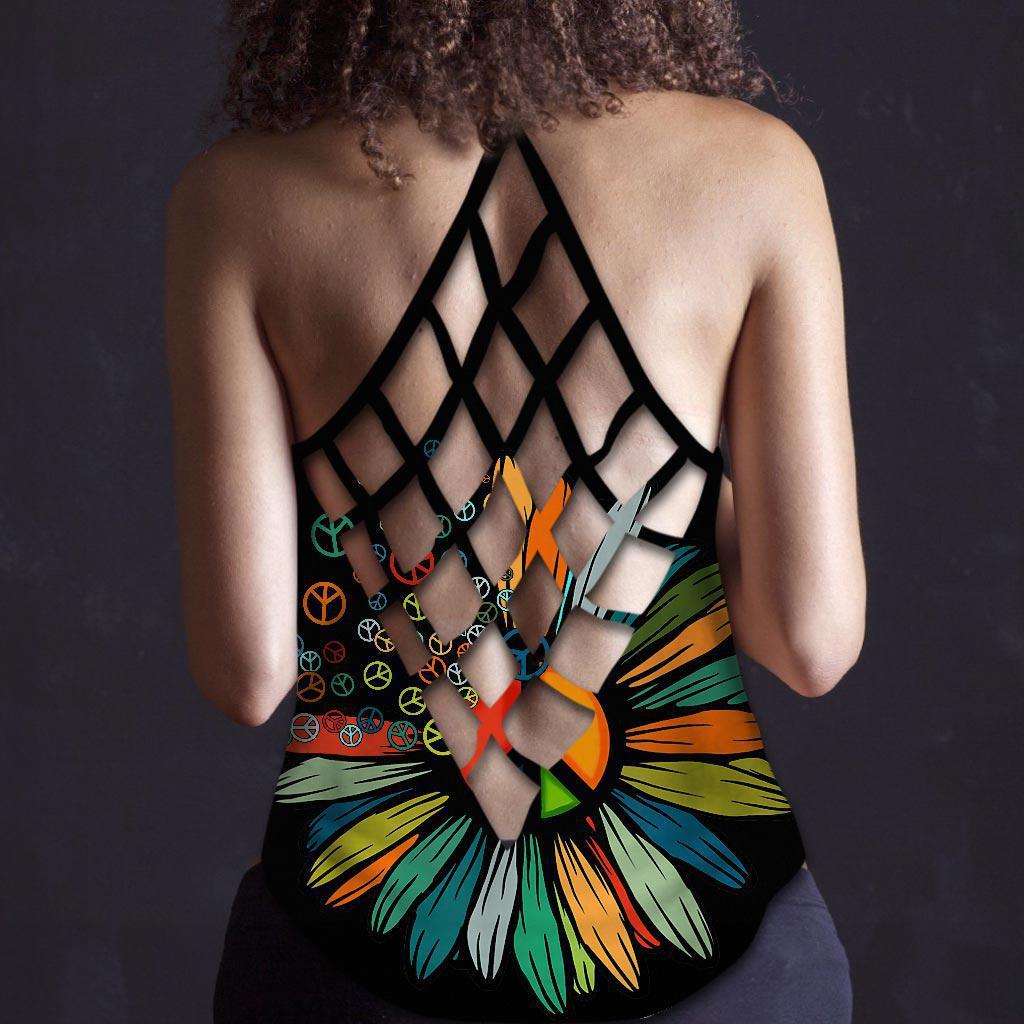Hippie Soul Color Peaceful Limited Edition 3 – Hollow Tank Top