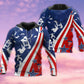 America Parachute Jump Adventure - 3D Hoodie
