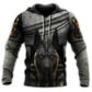 Anubis Ancient Egypt Art - 3D Hoodie