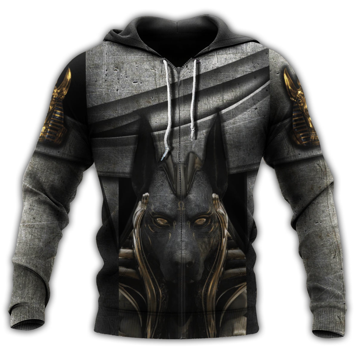 Anubis Ancient Egypt Art - 3D Hoodie