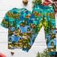 Christmas The Magical Night - Pajamas Short Sleeve - Owls Matrix LTD