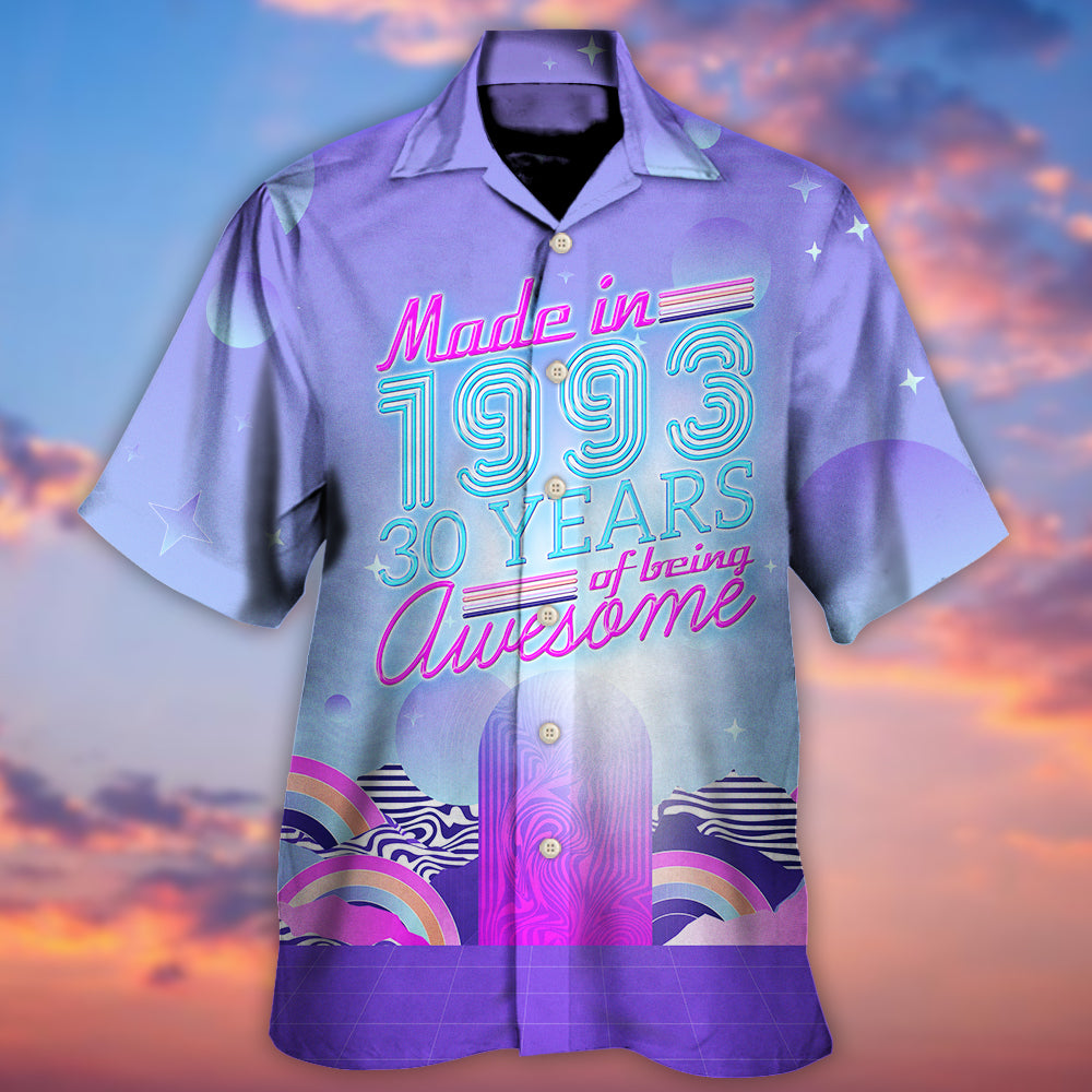 Made In 1993 Awesome Birthday Celebration – Hawaiian Shirt