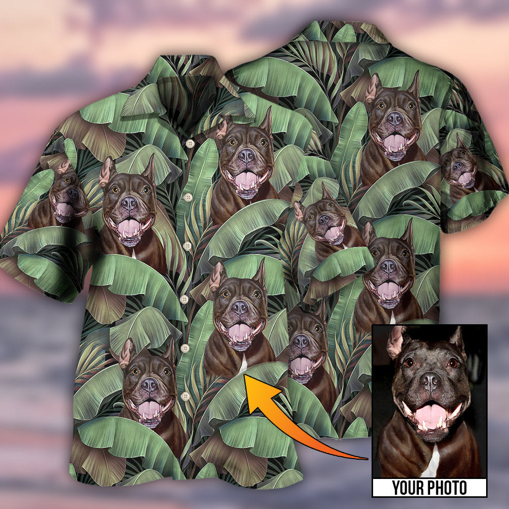 Sweet Dog Custom Photo Personalized - Hawaiian Shirt
