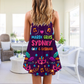 Amazing Pride Festival Style – Women's Summer Sleeveless V-Neck Camisole Dress