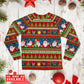 Christmas Santa Claus Happy Xmas - Pajamas Long Sleeve - Owls Matrix LTD