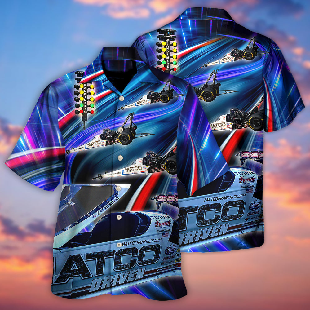 Racing And Drag Racing Lifestyle Theme – Hawaiian Shirt
