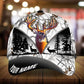 Premium Cool Deer Hunting Art V2 Personalized – Classic Cap