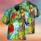 Golf Dog Cool Sports Lover Art – Hawaiian Shirt