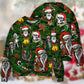 Skull Merry Xmas Happy Christmas – Sweater - Ugly Christmas Sweater