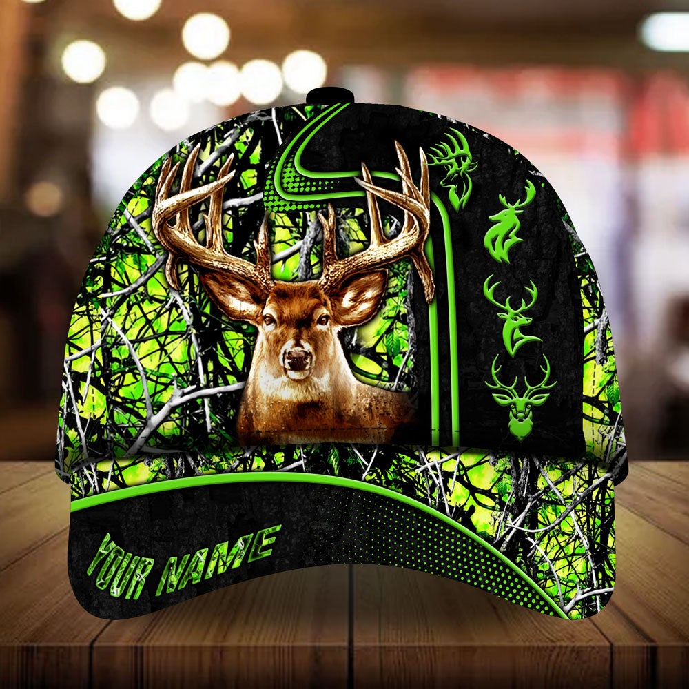 Beautiful Deer Hunting Version 2 Personalized – Classic Cap