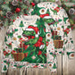 Christmas Dinosaurs Xmas Tree Merry Rexmas – Sweater - Ugly Christmas Sweater