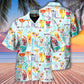 Wine Cocktail Beach Tropical - Hawaiian Shirt