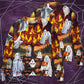 Halloween Boo Pumpkin Fantasy Art – Sweater - Ugly Christmas Sweater