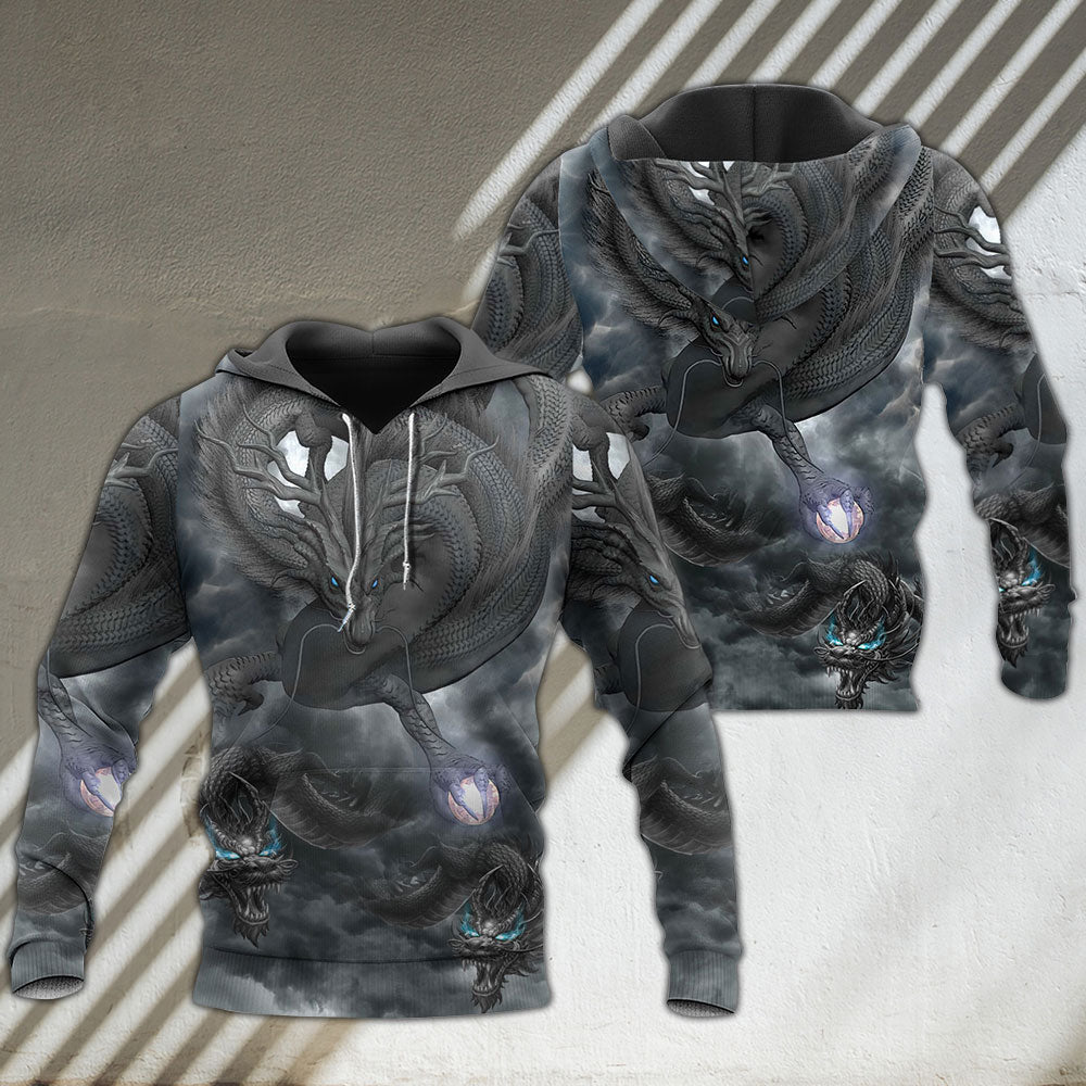 Always Be A Dragon Quote - 3D Hoodie