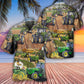 Green Tractor Working Farm Life – Hawaiian Shirt