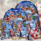 American Patriotic Santa Christmas – Sweater - Ugly Christmas Sweater