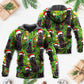 Black Cat Christmas Merry Xmas - 3D Hoodie