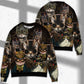 Steampunk Cat Machines Lover Art – Sweater - Ugly Christmas Sweater