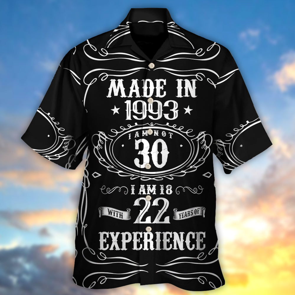 Made In 1993 Funny Birthday Quote – Hawaiian Shirt