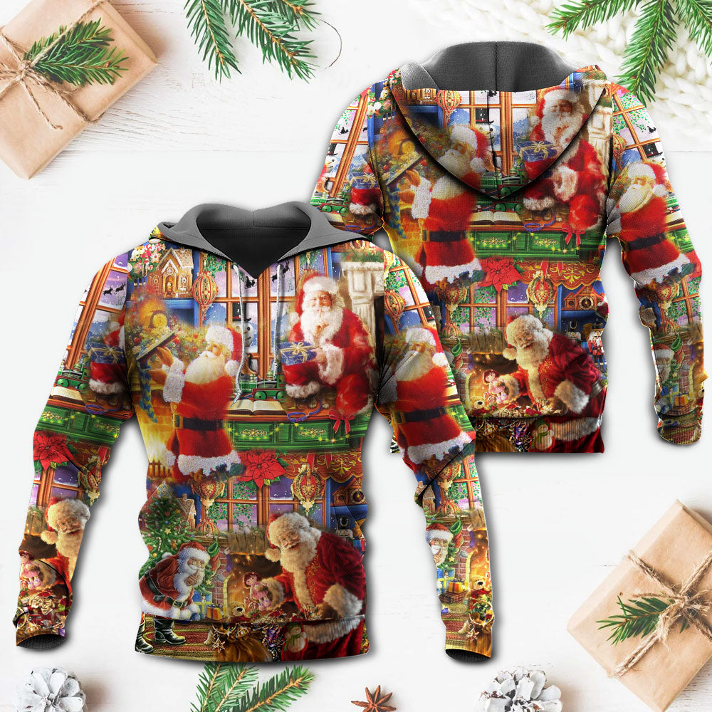 Santa Merry Christmas Classic - 3D Hoodie