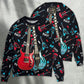 All I Need Is Playing Music Guitar – Sweater - Ugly Christmas Sweater