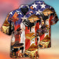 Patriotic Piano Independence - Hawaiian Shirt