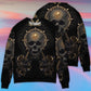 Golden Skull Royal Strength Art – Sweater - Ugly Christmas Sweater