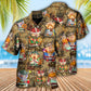 Funny Viking Map Nordic Art – Hawaiian Shirt