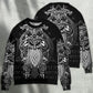Viking Warrior Blood Pattern Style – Sweater - Ugly Christmas Sweater