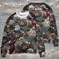 D20 Dice Dark Fantasy Art Style – Sweater - Ugly Christmas Sweater