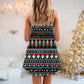 Cozy Little Christmas – Women's Summer Sleeveless V-Neck Camisole Dress