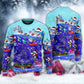 Christmas Santa Shark Rocket Ocean Gifts – Sweater - Ugly Christmas Sweater