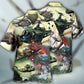 Military Helicopter Air Combat Art – Hawaiian Shirt