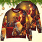 Christmas Santa Spirit Of Christmas Art – Sweater - Ugly Christmas Sweater