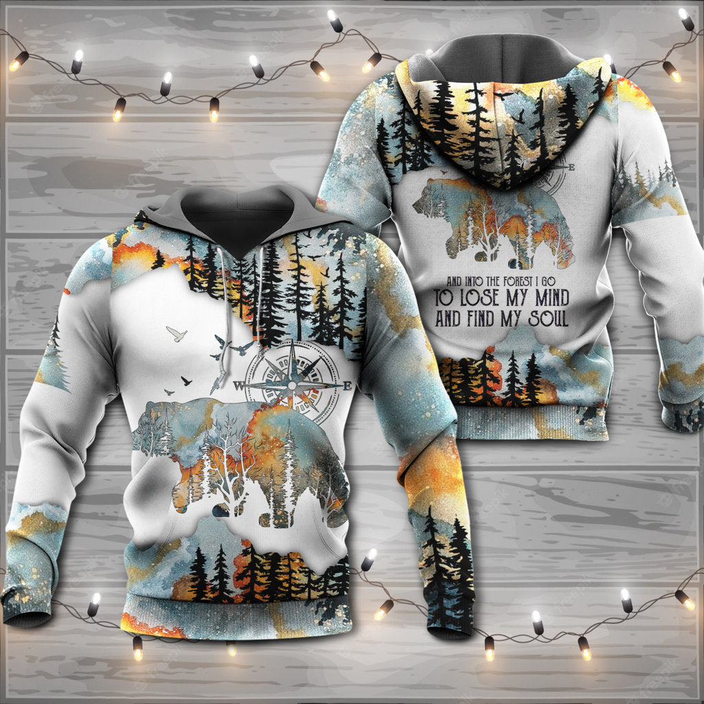 Camping Forest Escape Mind Free Style - Hoodie
