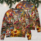Santa Christmas Happy Holiday Season – Sweater - Ugly Christmas Sweater