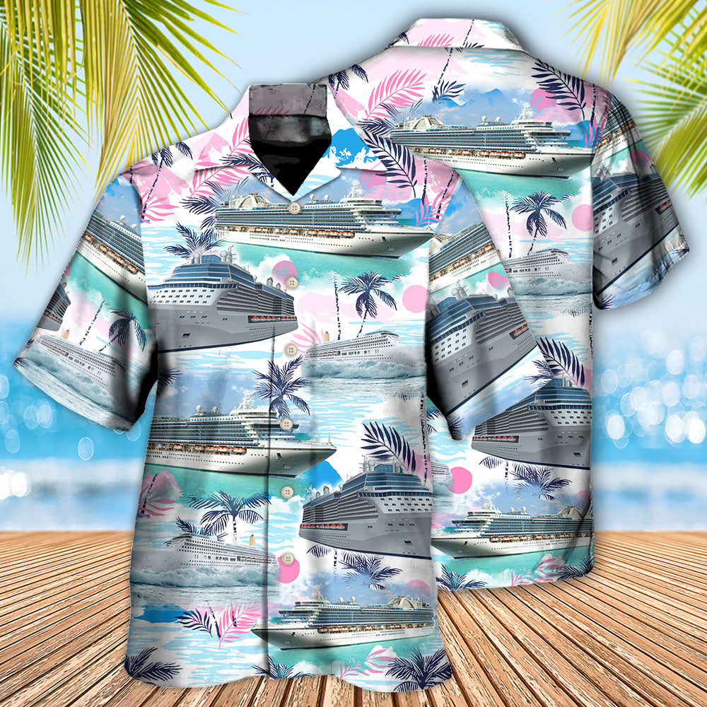 Tropical Cruise Beach Vacation Vibes – Hawaiian Shirt