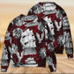 Vintage Sailing Ship Anchor Sea Life – Sweater - Ugly Christmas Sweater
