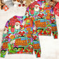 Christmas Hippie Santa Bus Peace – Sweater - Ugly Christmas Sweater